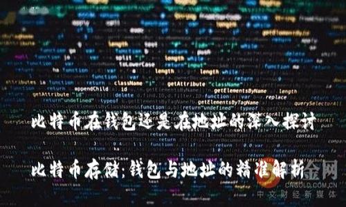 比特币在钱包还是在地址的深入探讨

比特币存储：钱包与地址的精准解析